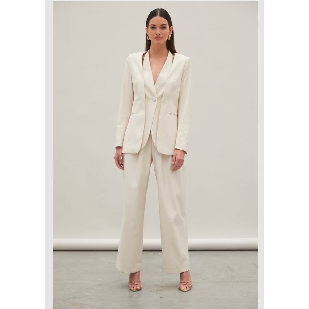 Atoir Montell Blazer - Color: Ecru - Size: US 4 - NWT - Revolve